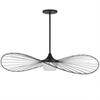 Alteck New Wave 44 inch LED Outdoor Pendant in Black