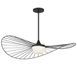 Alteck New Wave 44 inch LED Outdoor Pendant in Black