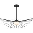 Alteck New Wave 44 inch LED Outdoor Pendant in Black