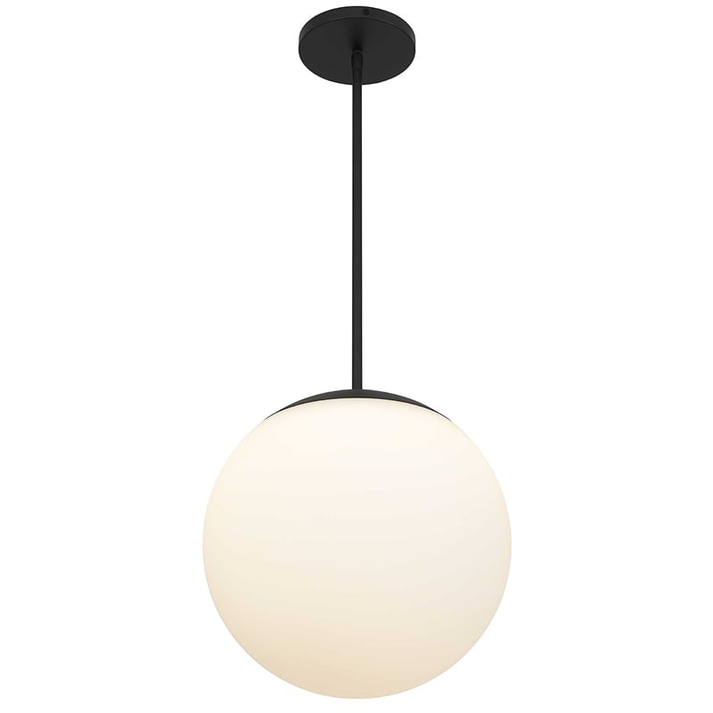 Alteck Rondure14 inch Pendant in Black  LED Outdoor Pendant in Black