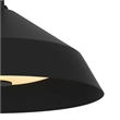 Alteck Nin 14 inch  LED Outdoor Pendant in Black