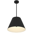 Alteck Jaz 16 inch  LED Outdoor Pendant in Black