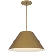 Alteck Jaz 22 inch  LED Outdoor Pendant in Brass