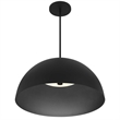 Alteck Half 24 inch  LED Outdoor Pendant in Black