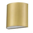 Alteck Veil  LED Outdoor Wall Light in Brass
