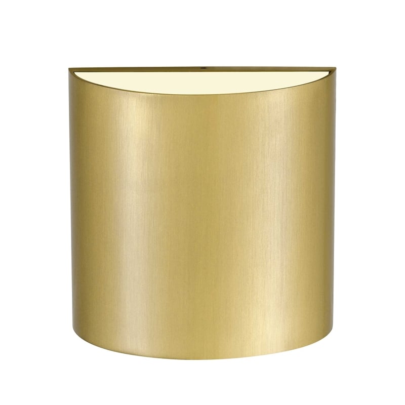 Alteck Veil  LED Outdoor Wall Light in Brass