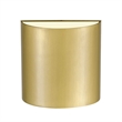Alteck Veil  LED Outdoor Wall Light in Brass