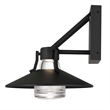 Alteck Radiant 10.5 inch  LED Outdoor Wall Light in Black