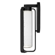 Alteck Clover 15.5 inch  LED Outdoor Wall Light in Black