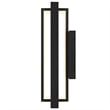 Alteck In & Out  LED Outdoor Wall Light in Black