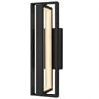 Alteck In & Out  LED Outdoor Wall Light in Black