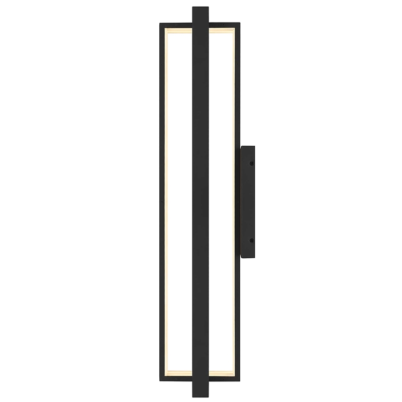 Alteck In & Out  LED Outdoor Wall Light in Black