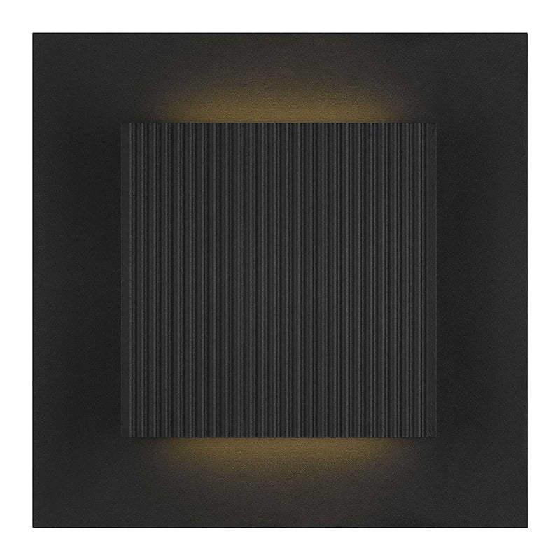 Alteck Miami 10.25 inch  LED Outdoor Wall Light in Black