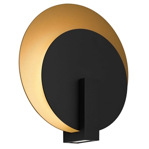 Alteck Eclipse 12.75 inch  LED Outdoor Wall Light in Black
