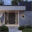 Alteck Eclipse 18.75 inch  LED Outdoor Wall Light in Black