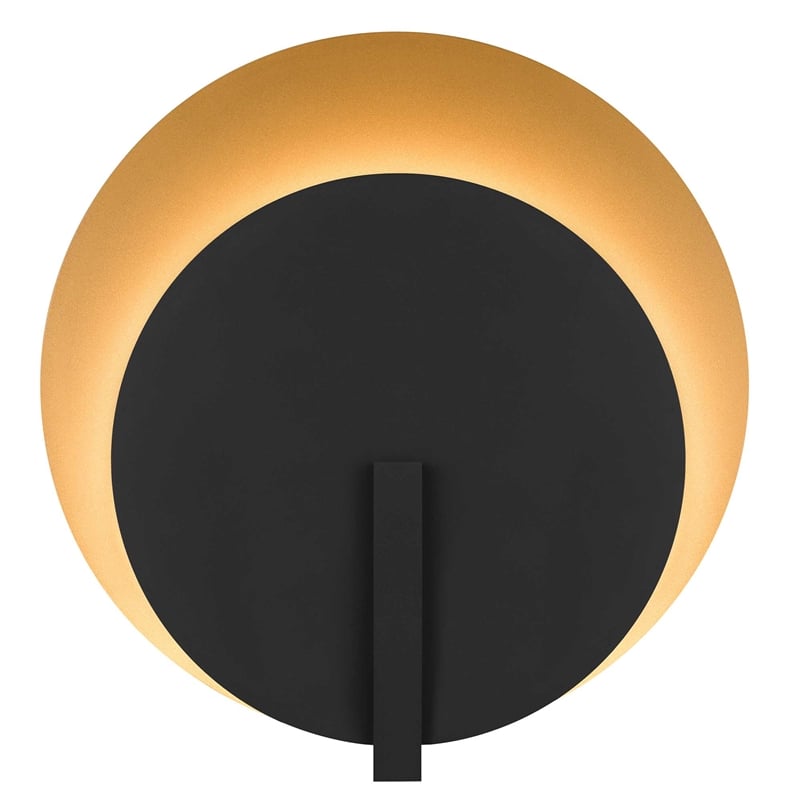 Alteck Eclipse 24.75 inch  LED Outdoor Wall Light in Black