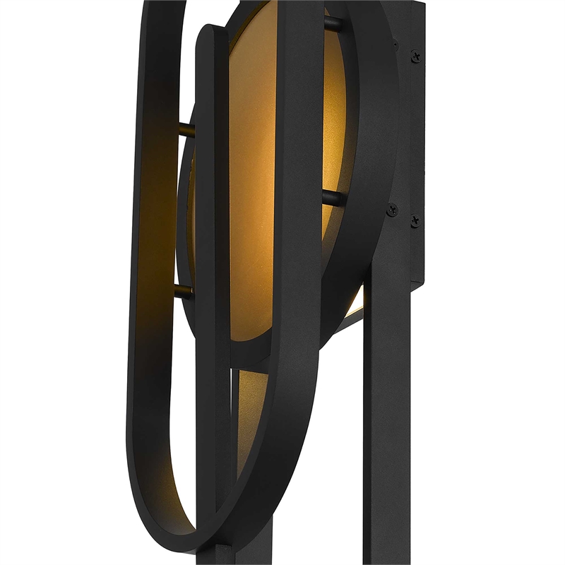 Alteck Raymond 30 inch  LED Outdoor Wall Light in Black