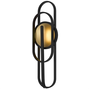 Alteck Raymond 30 inch  LED Outdoor Wall Light in Black