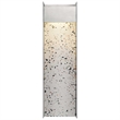 Alteck Terrazzo 20 inch  LED Outdoor Wall Light in Silver