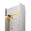 Alteck Terrazzo 20 inch  LED Outdoor Wall Light in Silver