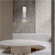 Alteck Terrazzo 20 inch  LED Outdoor Wall Light in Silver