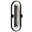 Alteck Roundabout 22 inch  LED Outdoor Wall Light in Brass