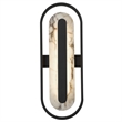 Alteck Roundabout 22 inch  LED Outdoor Wall Light in Brass