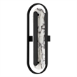 Alteck Roundabout 28 inch  LED Outdoor Wall Light in Black