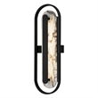 Alteck Roundabout 28 inch  LED Outdoor Wall Light in Black