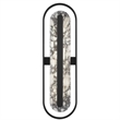 Alteck Roundabout 36 inch  LED Outdoor Wall Light in Black
