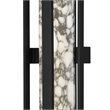 Alteck Roundabout 36 inch  LED Outdoor Wall Light in Black
