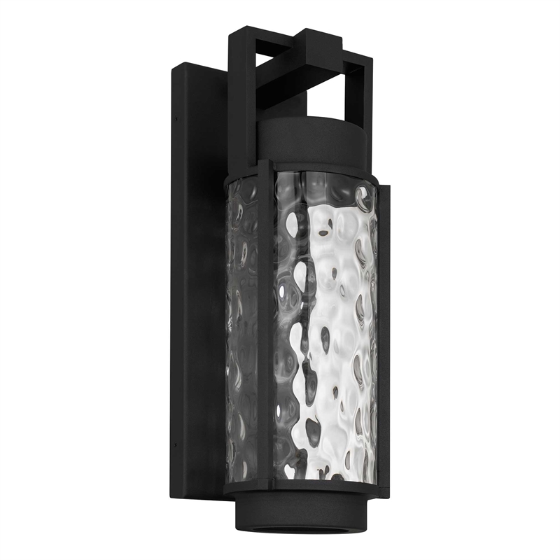 Alteck Winston 16.5 inch  LED Outdoor Wall Light in Black