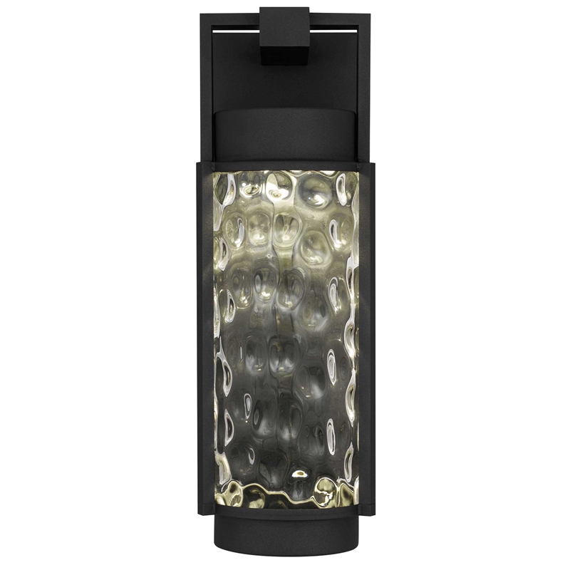 Alteck Winston 16.5 inch  LED Outdoor Wall Light in Black