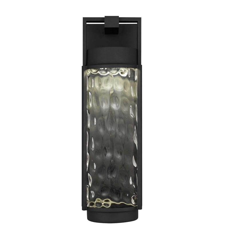 Alteck Winston 21.75 inch  LED Outdoor Wall Light in Black