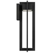 Alteck 4 Bar 18 inch Aluminum LED Outdoor Wall Light Black