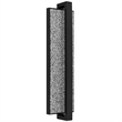 Alteck Seafoam 26 inch Aluminum LED Outdoor Wall Light Black