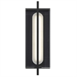 Alteck Avani 14.5 inch Aluminum LED Outdoor Wall Light Black