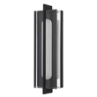 Alteck Avani 20 inch Aluminum LED Outdoor Wall Light Black
