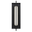 Alteck Avani 20 inch Aluminum LED Outdoor Wall Light Black