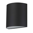 Alteck Veil 3 CCT Aluminum LED Outdoor Wall Light Black