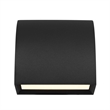 Alteck Slope 4.5 inch Aluminum LED Outdoor Wall Light Black