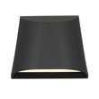 Alteck Ambit 5.5 inch Aluminum LED Outdoor Wall Light Black