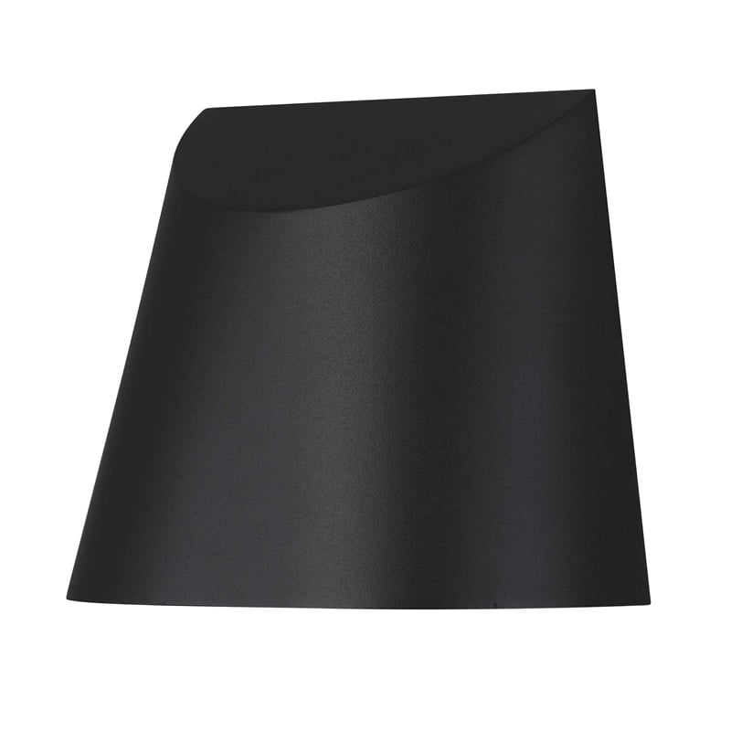 Alteck Ambit 5.5 inch Aluminum LED Outdoor Wall Light Black