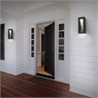 Alteck Paletto 28 inch Aluminum LED Outdoor Wall Light Black