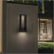 Alteck Paletto 28 inch Aluminum LED Outdoor Wall Light Black