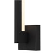 Alteck Lana 18 inch Aluminum LED Outdoor Wall Light Black