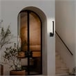 Alteck Lana 18 inch Aluminum LED Outdoor Wall Light Black