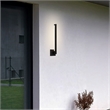 Alteck Lana 24 inch Aluminum LED Outdoor Wall Light Black