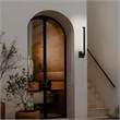 Alteck Lana 24 inch Aluminum LED Outdoor Wall Light Black
