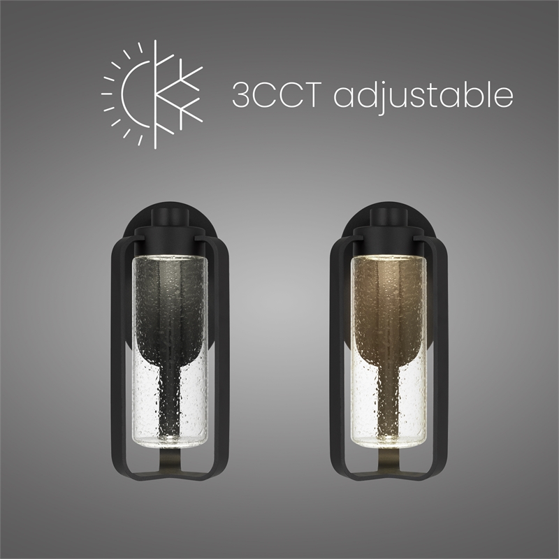 Alteck Clover 12 inch  LED Outdoor Wall Light